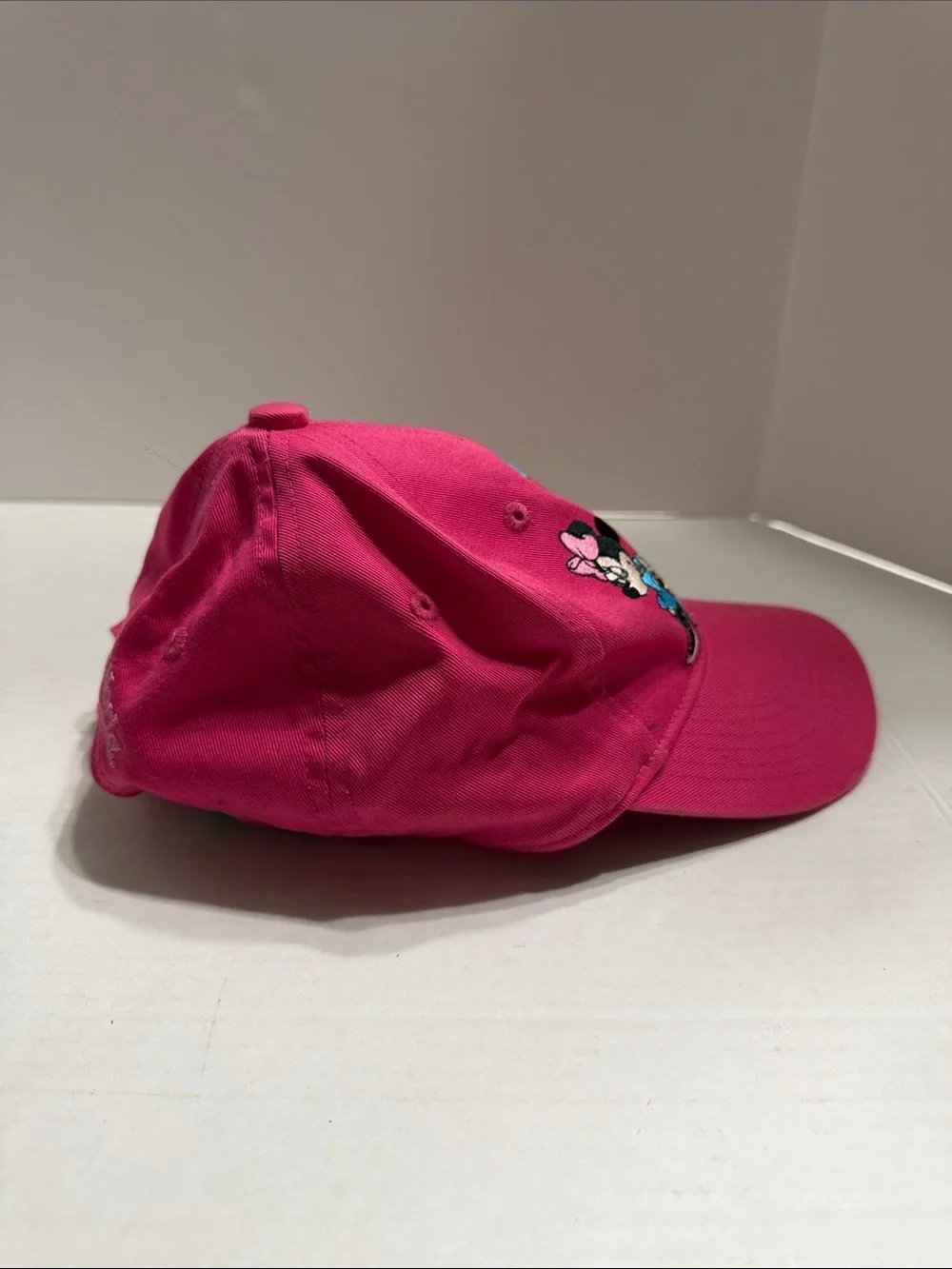 Disney Hot Pink Minnie Mouse Cap ‘Being This Adorable is a Full Time Job’